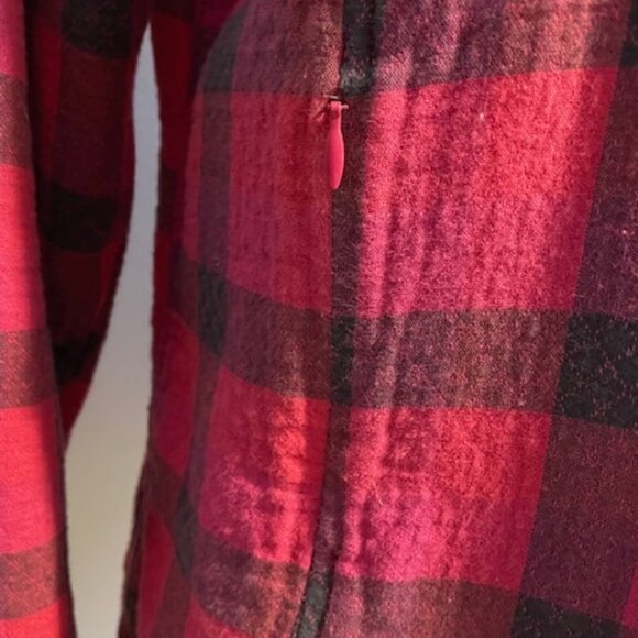Prana Bridget Lined Pink Flannel Size Small - Picture 6 of 9